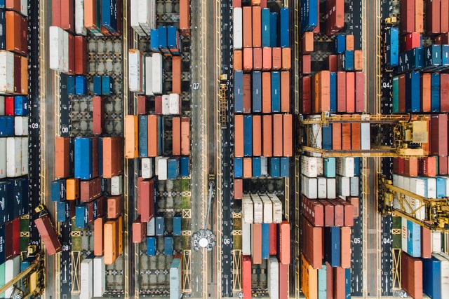 Bukit Merah, Singapore
Shipping containers in a port